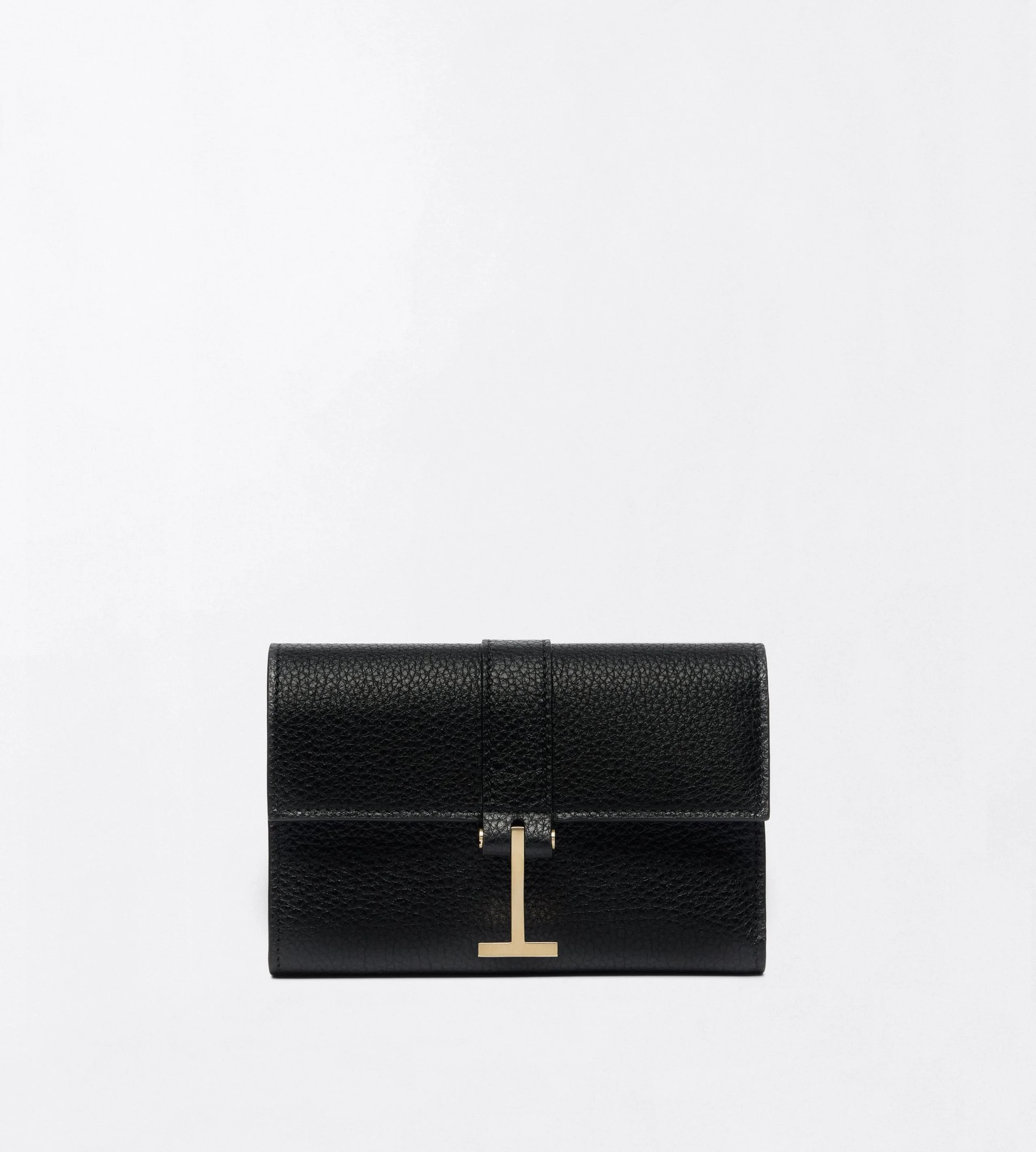 GRAIN LEATHER KARA COMPACT WALLET - 1