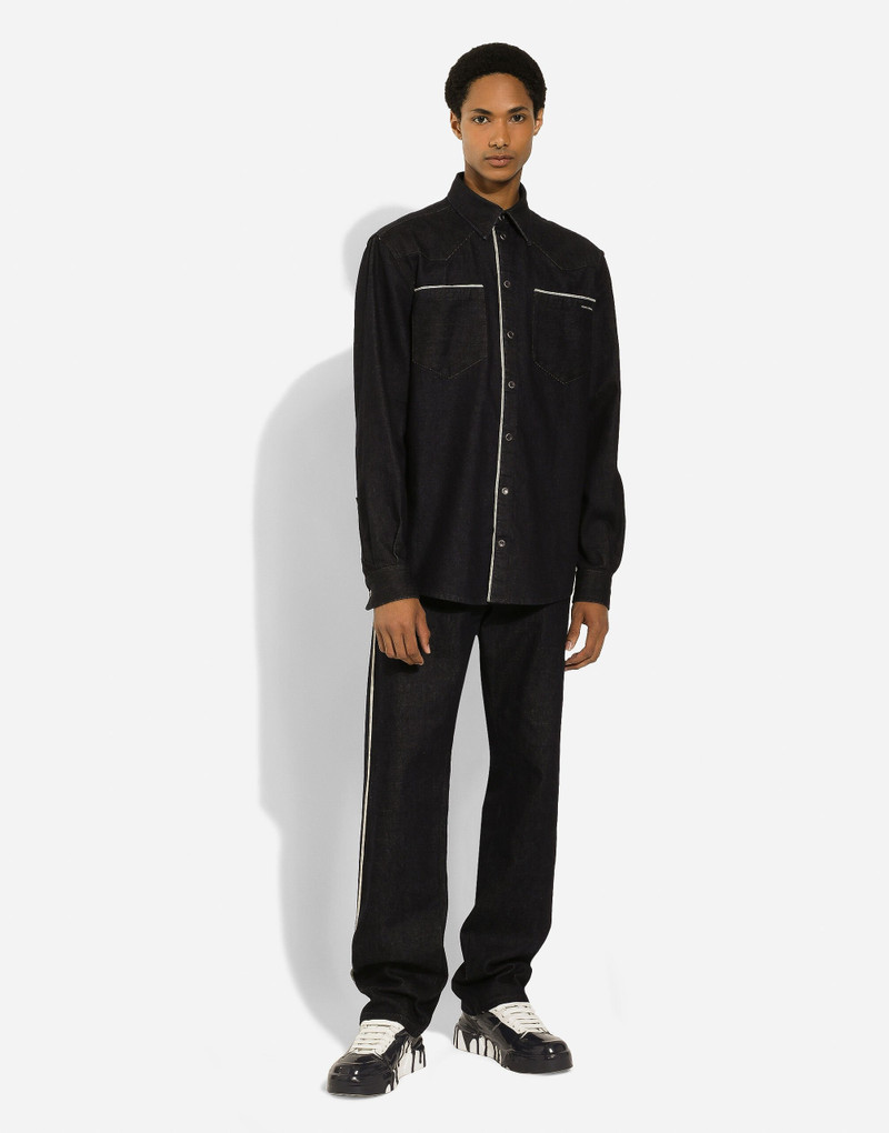 Dolce & Gabbana Selvedge denim Gold-fit shirt outlook