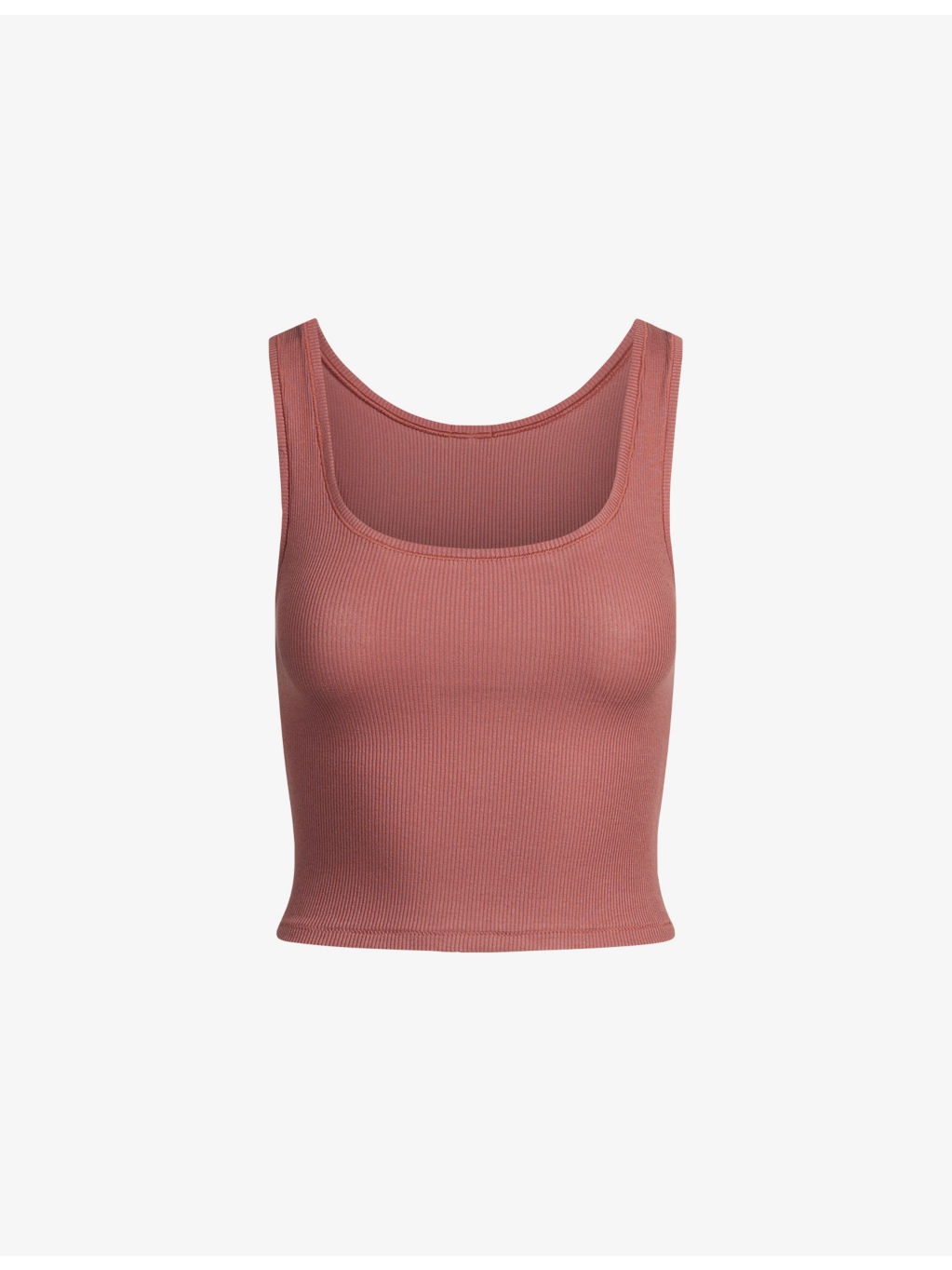 Ribbed Scoop-Neck Cotton-Jersey Tank Top - 1