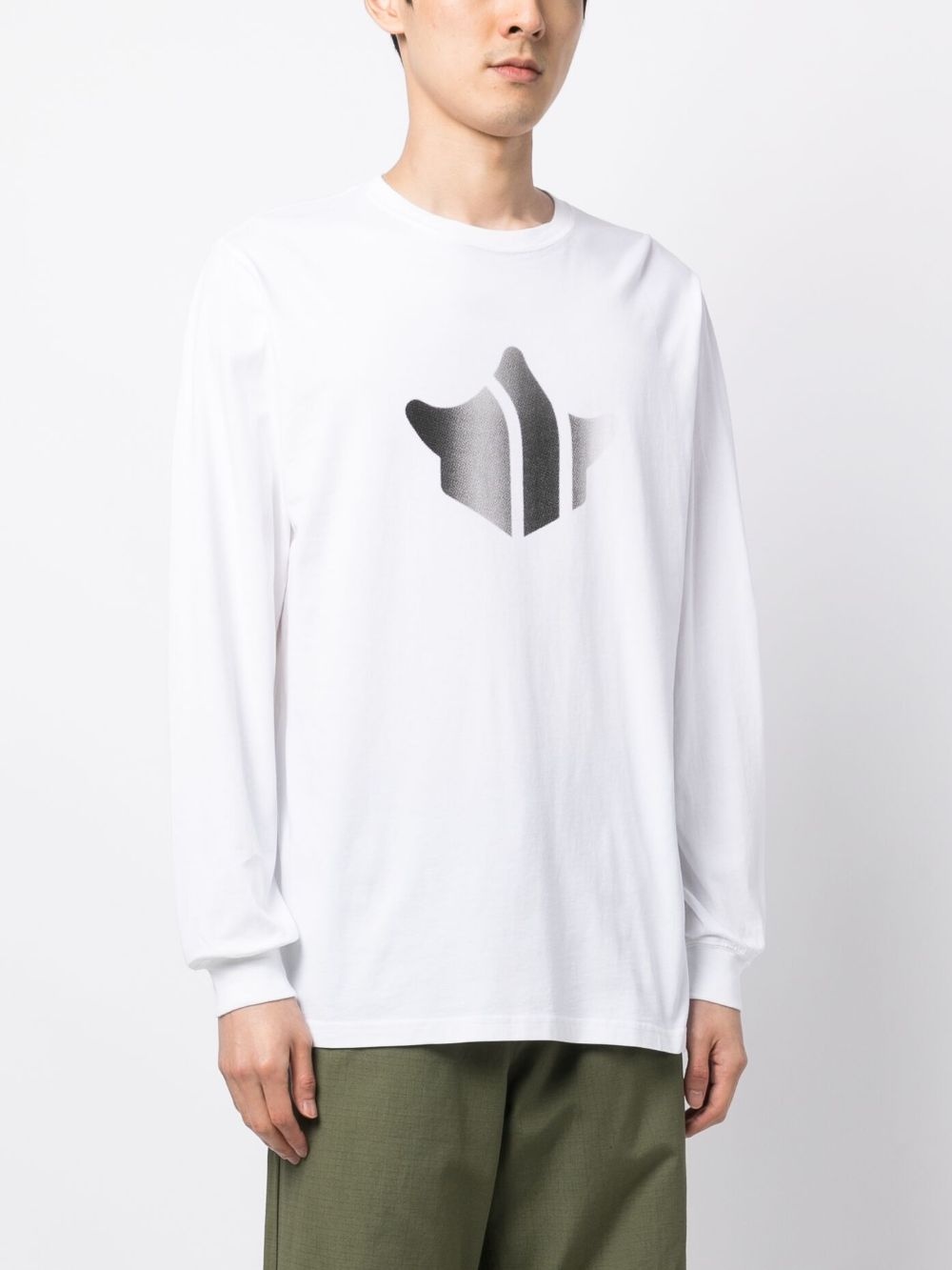 Pointillist Temple cotton top - 3