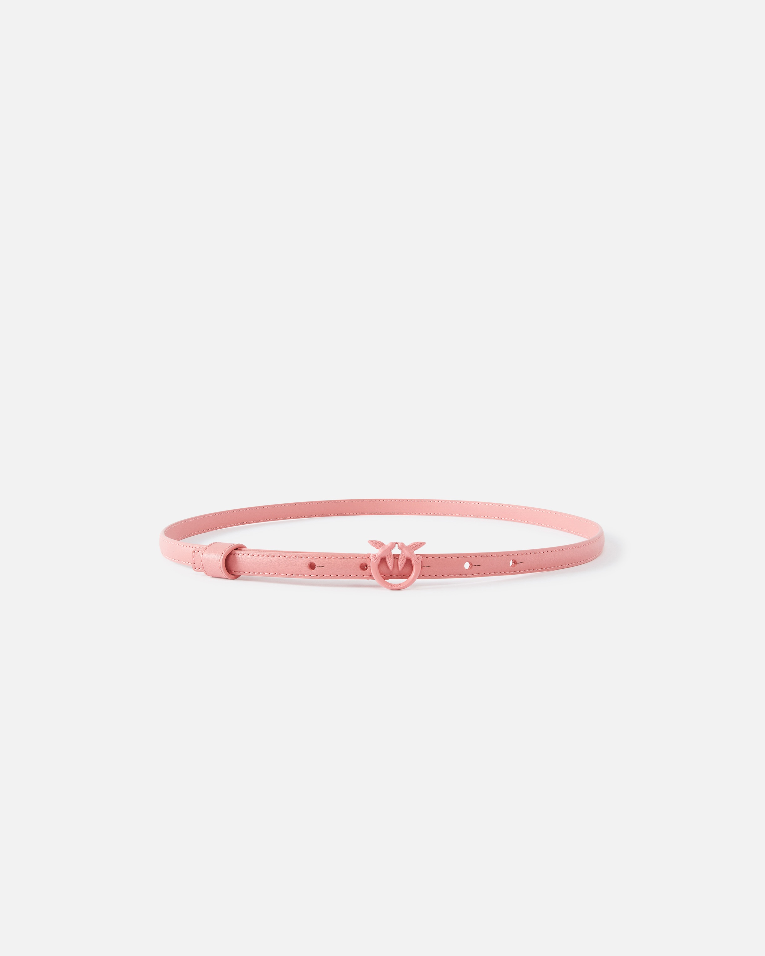 SUPER-THIN COLOUR-BLOCK LOVE BIRDS BELT 1CM - 1