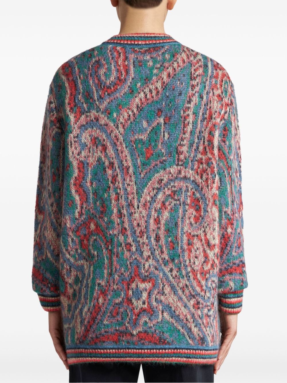 paisley cardigan - 4