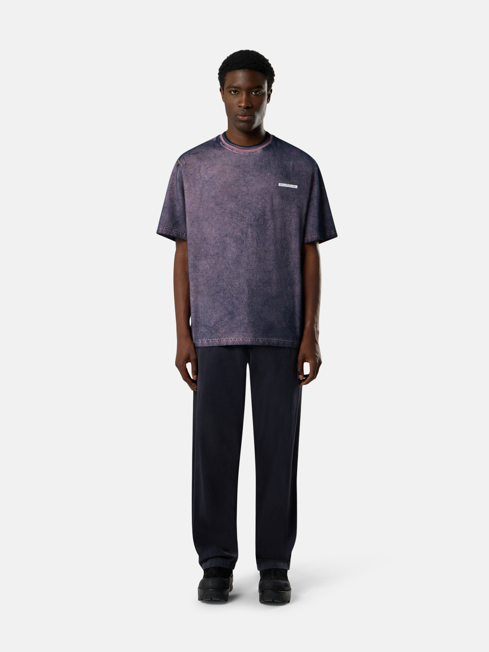 2100002 ORGANIC COMBED COTTON JERSEY 'VELO' EFFECT - 2