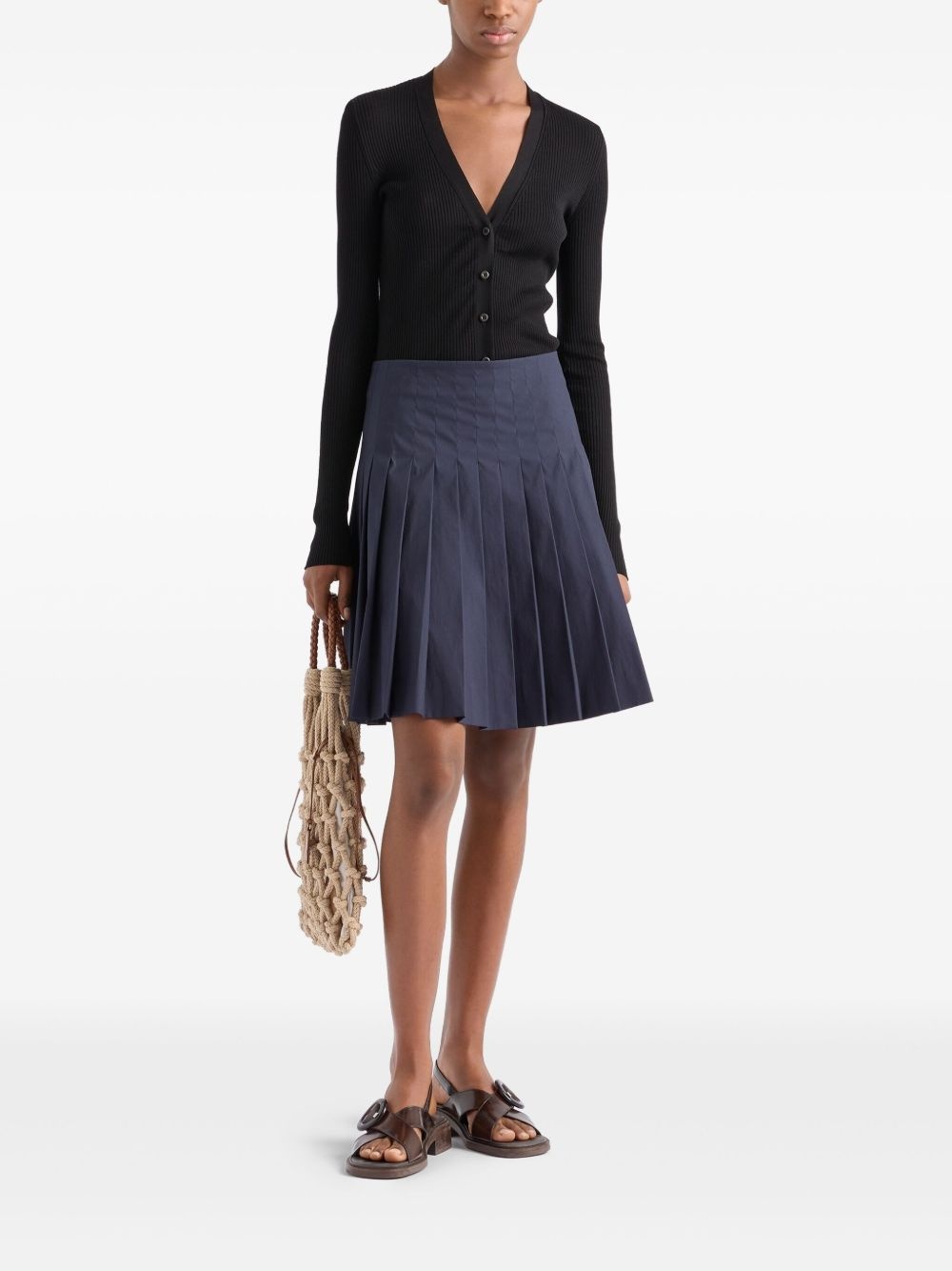 pleated mini skirt - 2