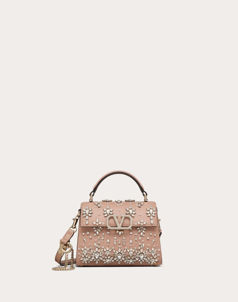 VALENTINO GARAVANI VSLING MINI EMBROIDERED HANDBAG 1