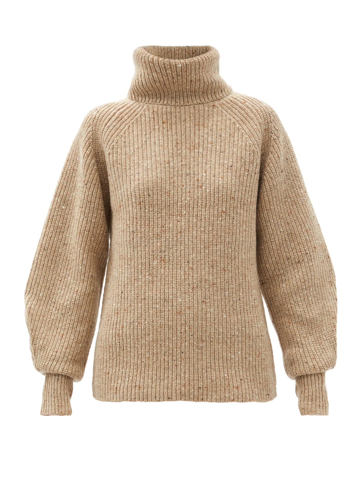 Merle roll-neck wool-blend sweater - 1