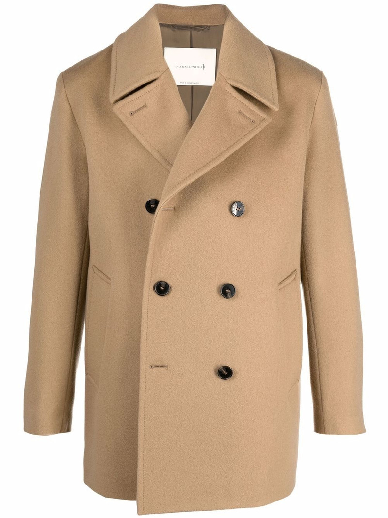 Dalton double-breasted peacoat 1