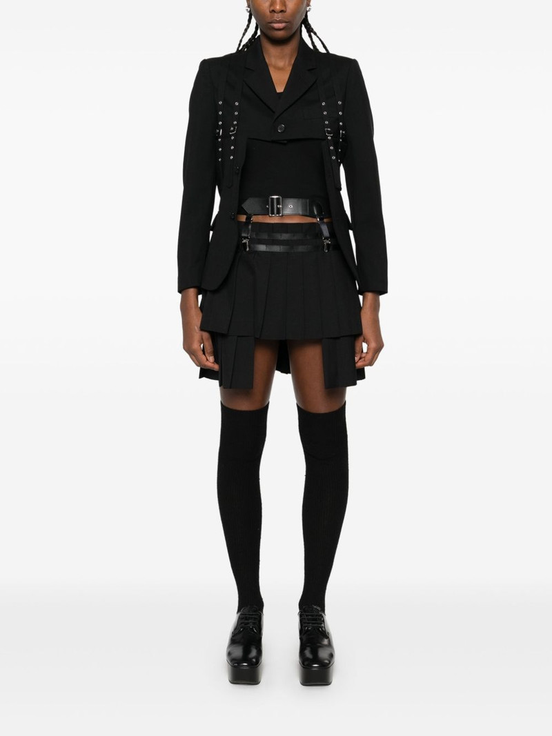 Noir Kei Ninomiya x Comme Des Garcons pleated mini skirt outlook
