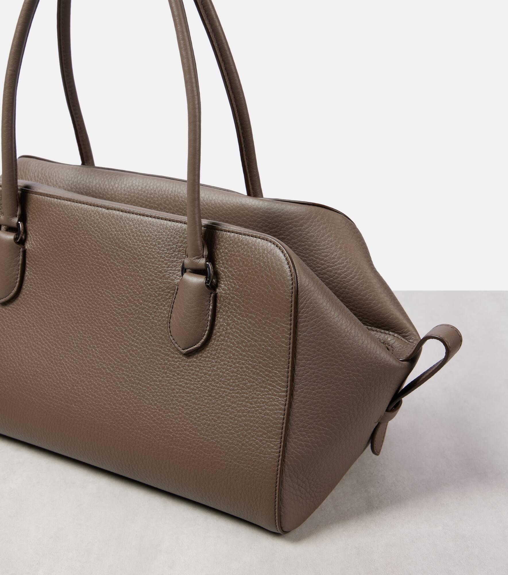 Bowling E/W leather duffel bag - 6