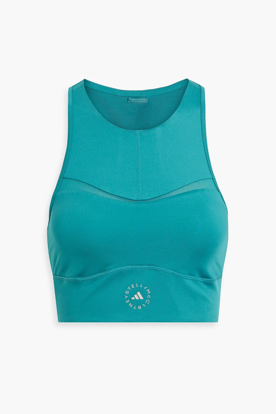 TruePurpose cropped perforated stretch top - 1