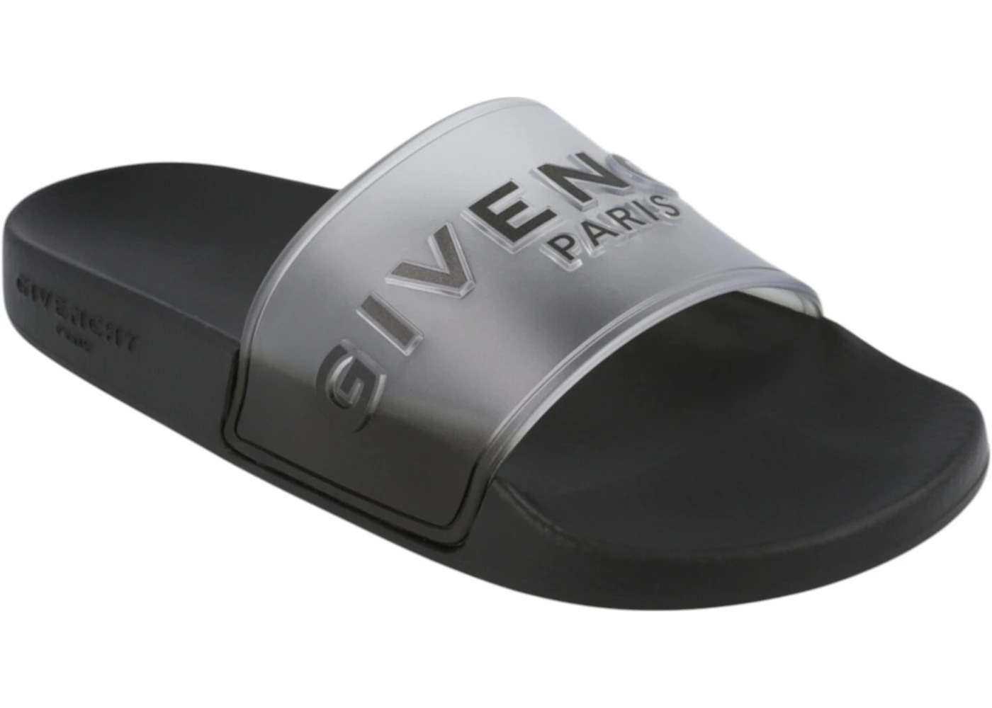 Givenchy Logo Slide Sandals White Black (Women's) - 2