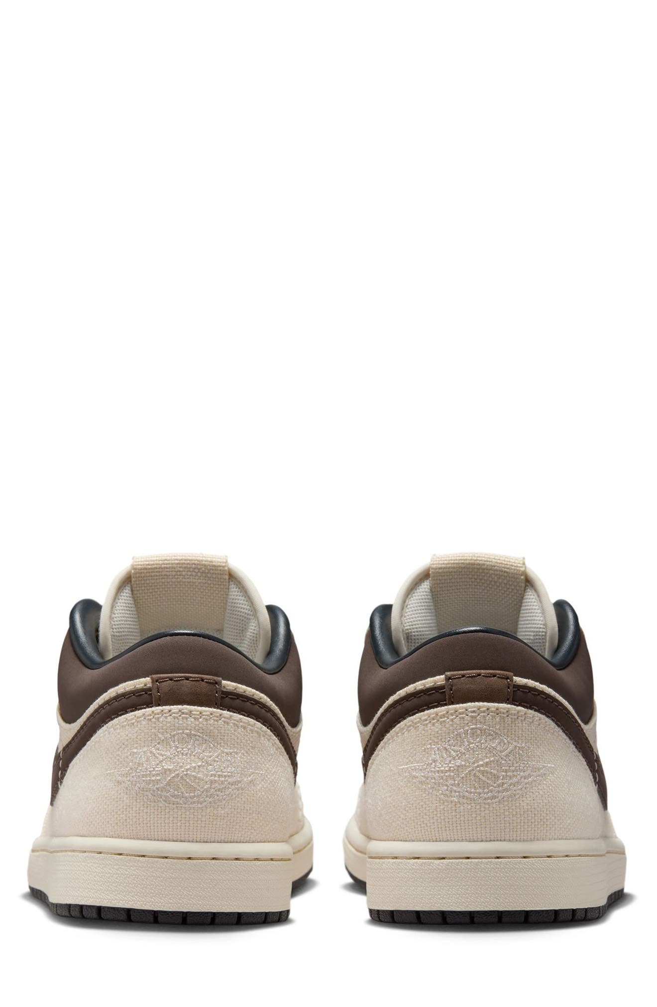 Air Jordan 1 Low Premium Basketball Sneaker in Pale Ivory/Baroque Brown at Nordstrom - 5