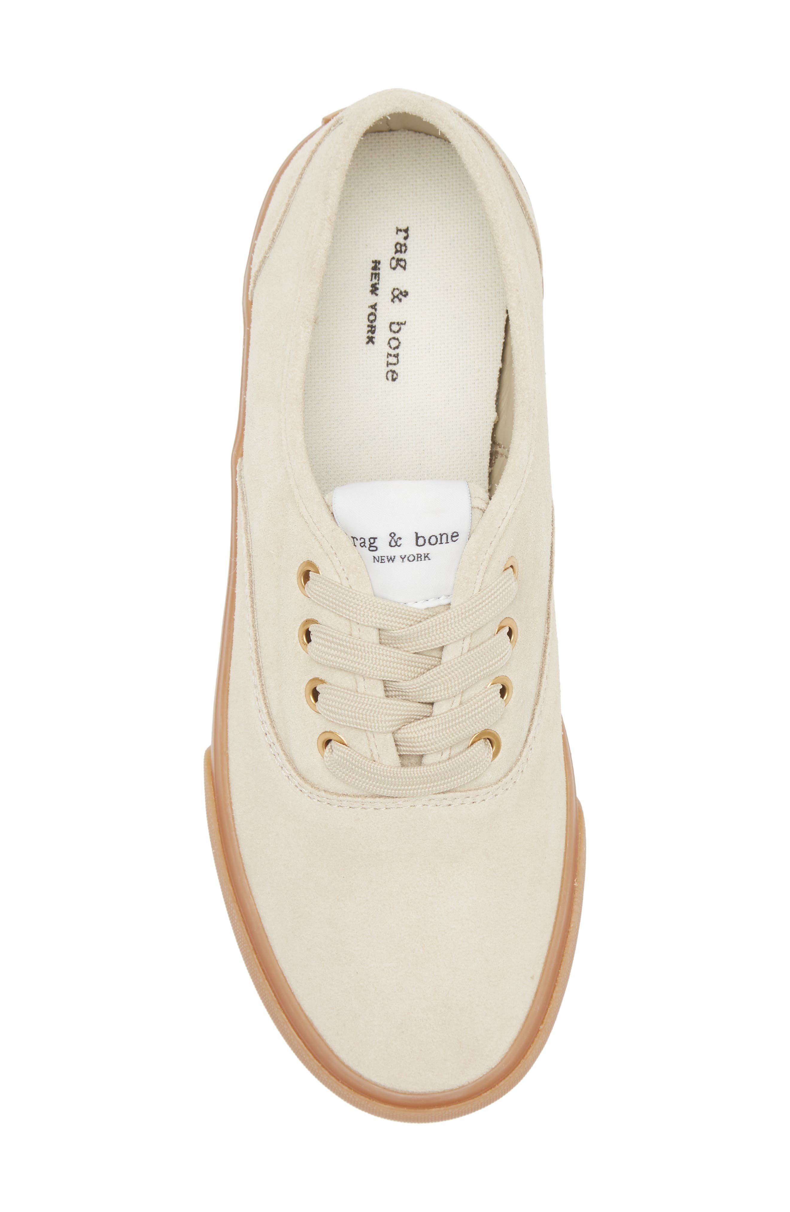 rag & bone Billie Sneaker in Macdamia Suede at Nordstrom - 5