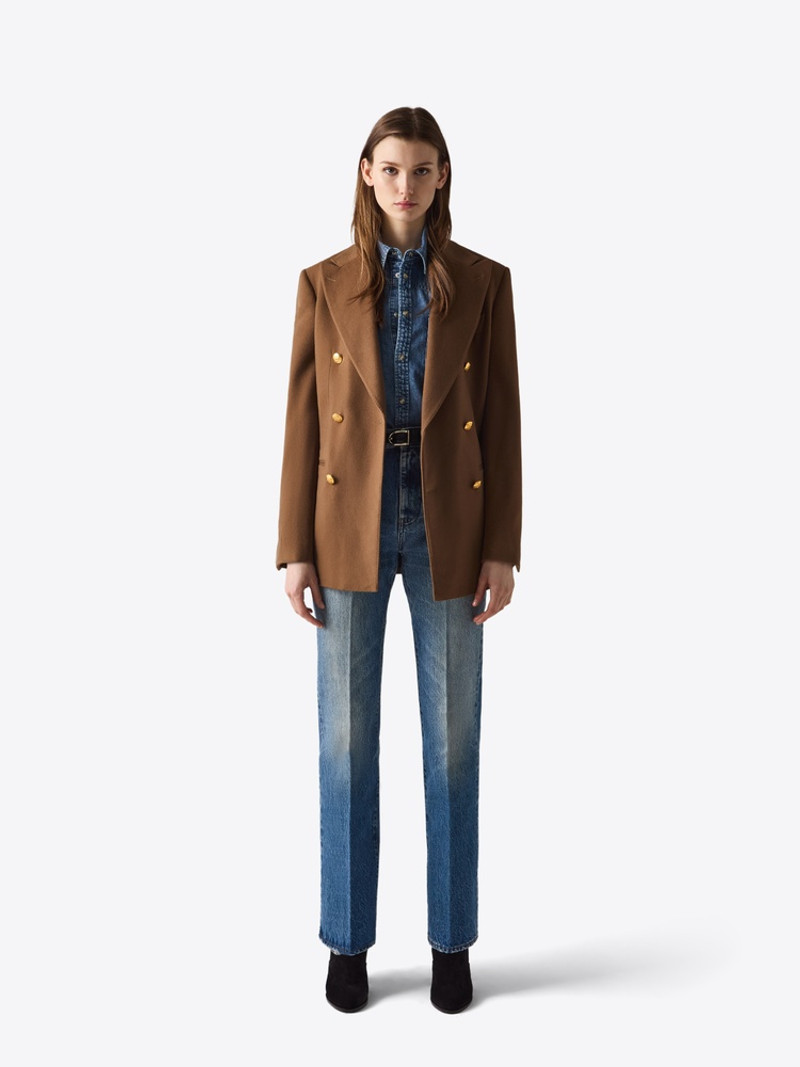 BLK DNM BLAZER 74 CAMEL outlook
