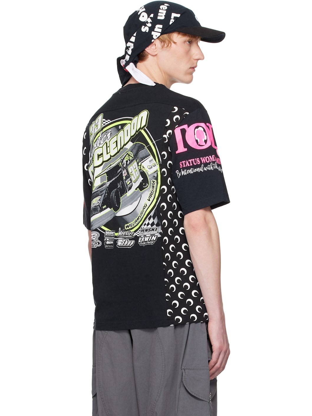 Black Regenerated Graphic T-shirt - 3