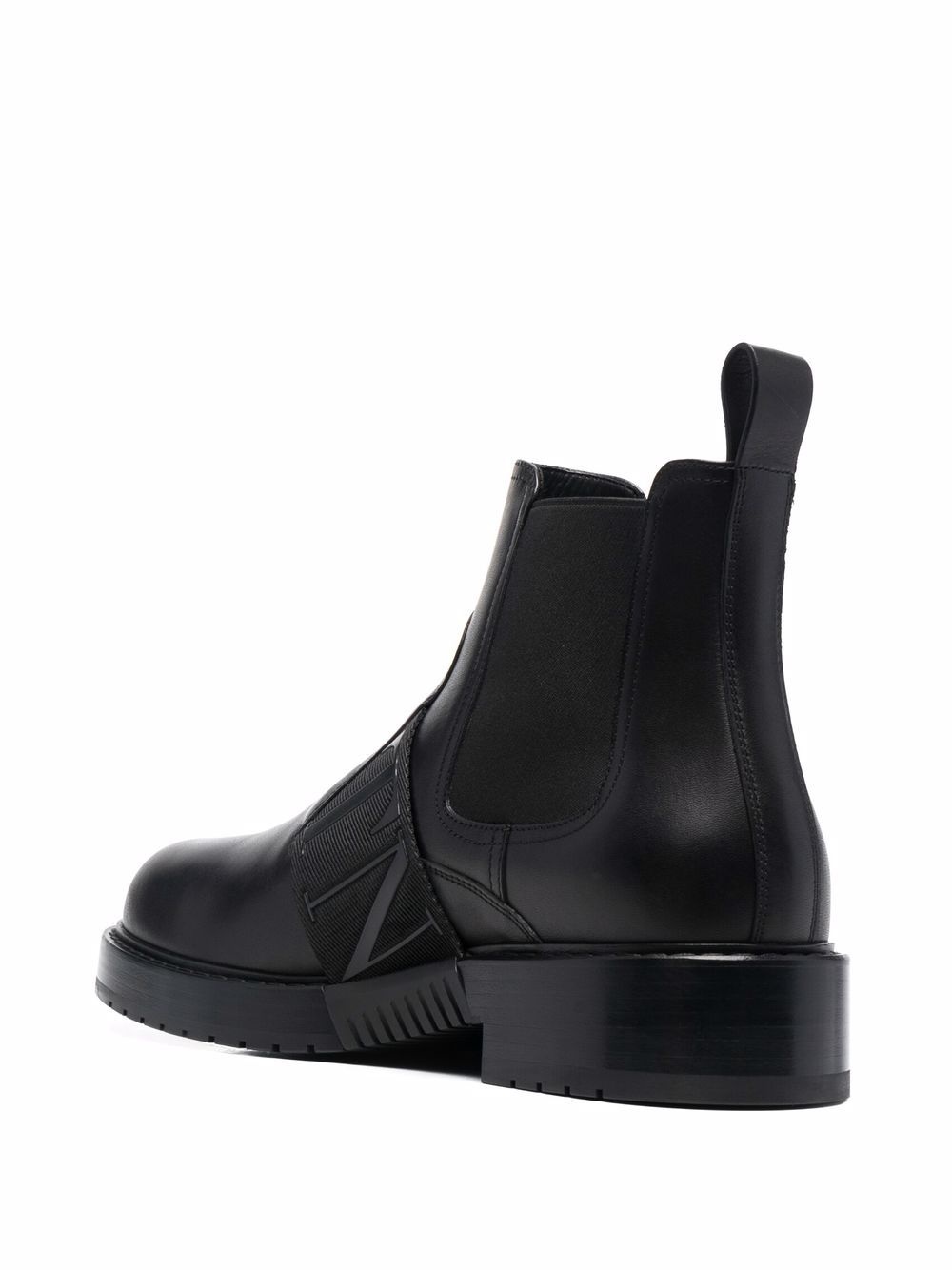 VLTN logo Chelsea boots - 3