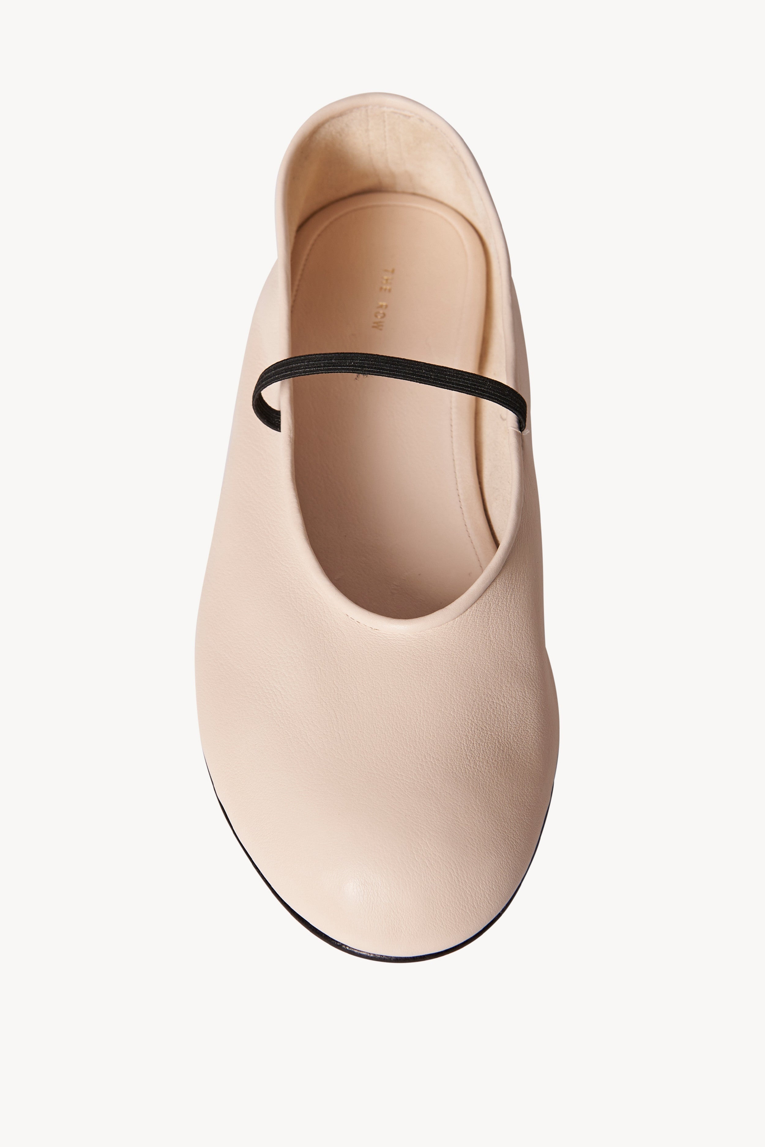Elastic Ballet Slipper in Leather - 3