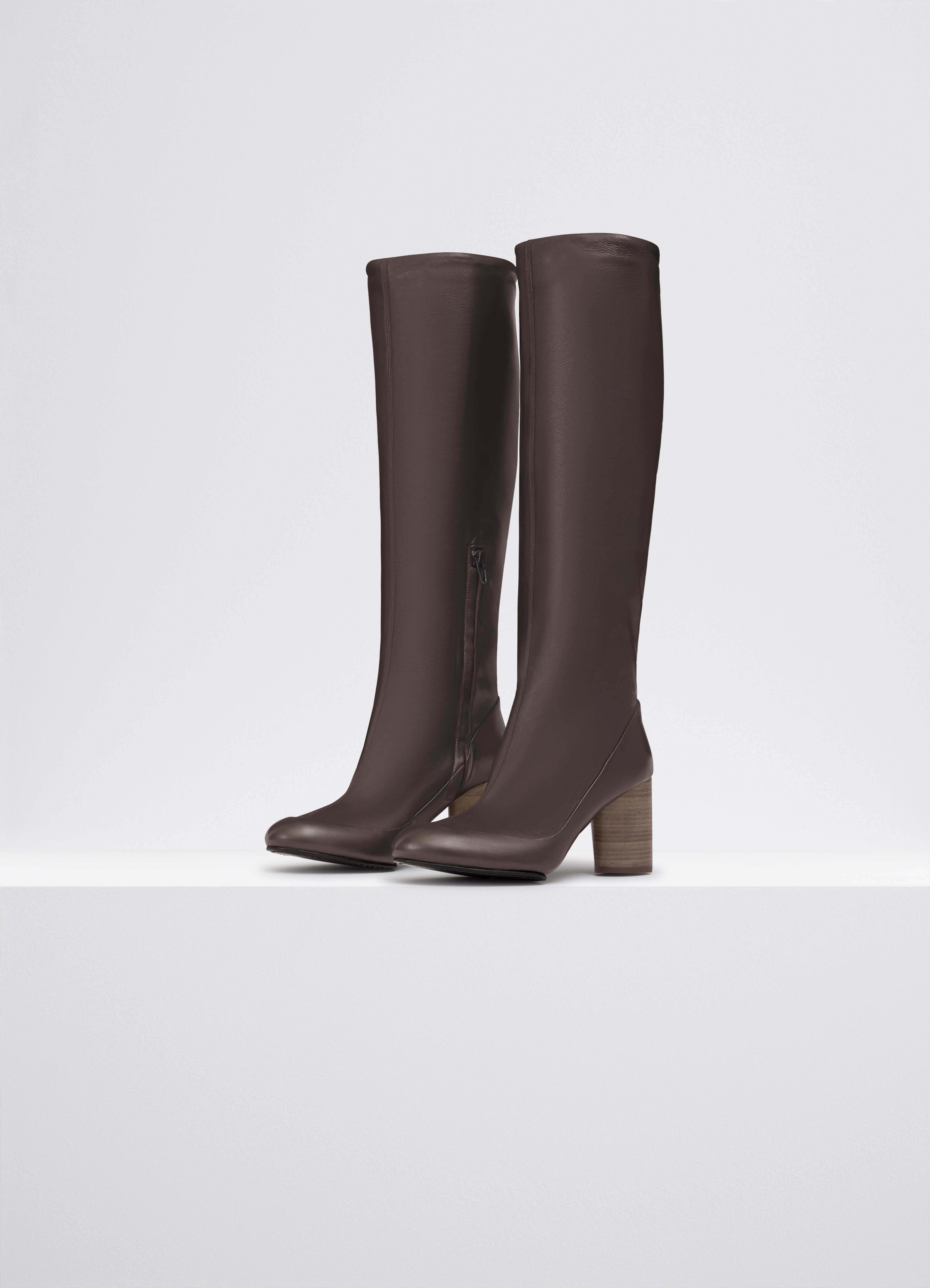 GLOVE BOOTS WITH 80MM HEEL - 5