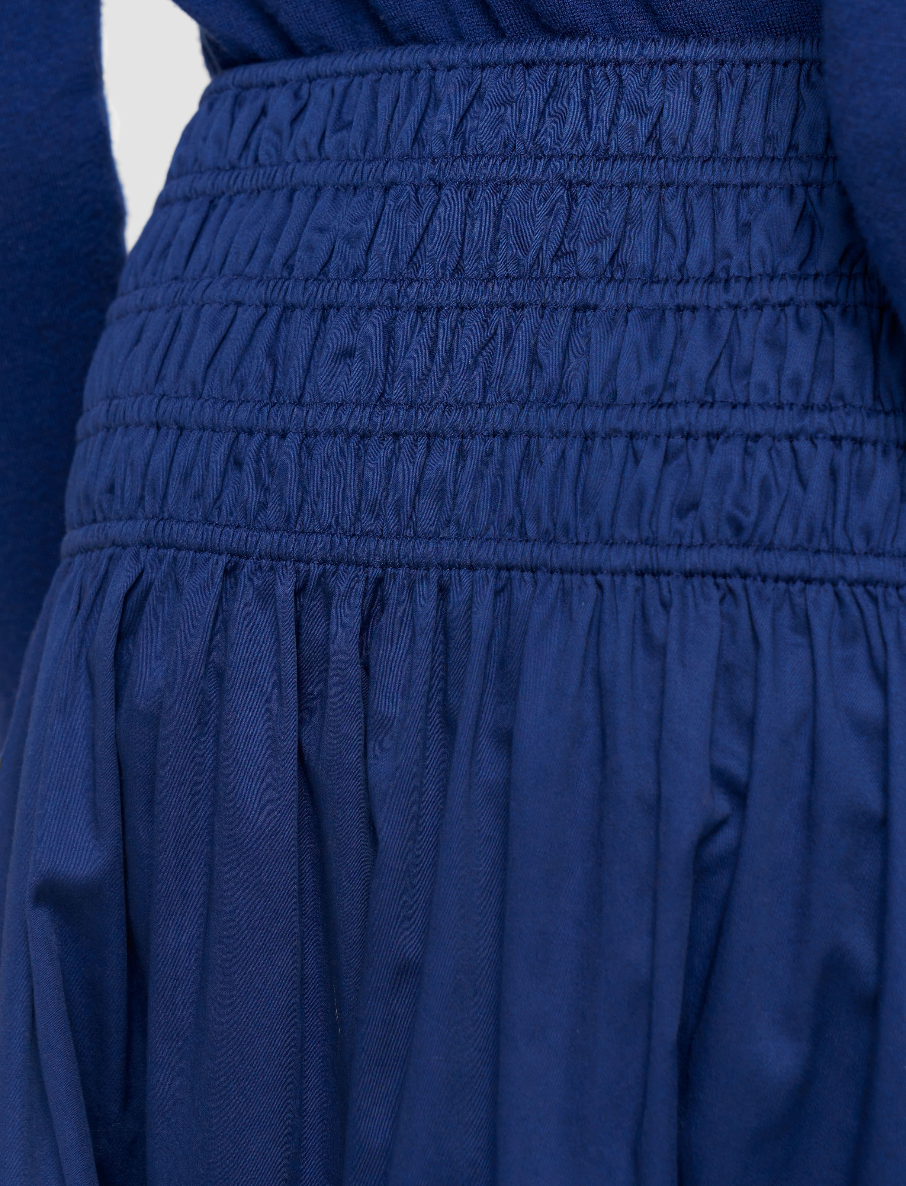 Leonie Cotton Sateen Skirt - 4