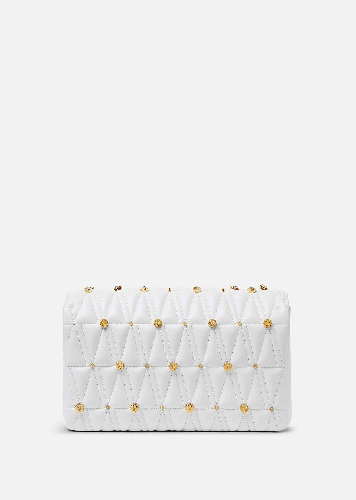 Virtus Studded Quilted Shoulder Bag - 4