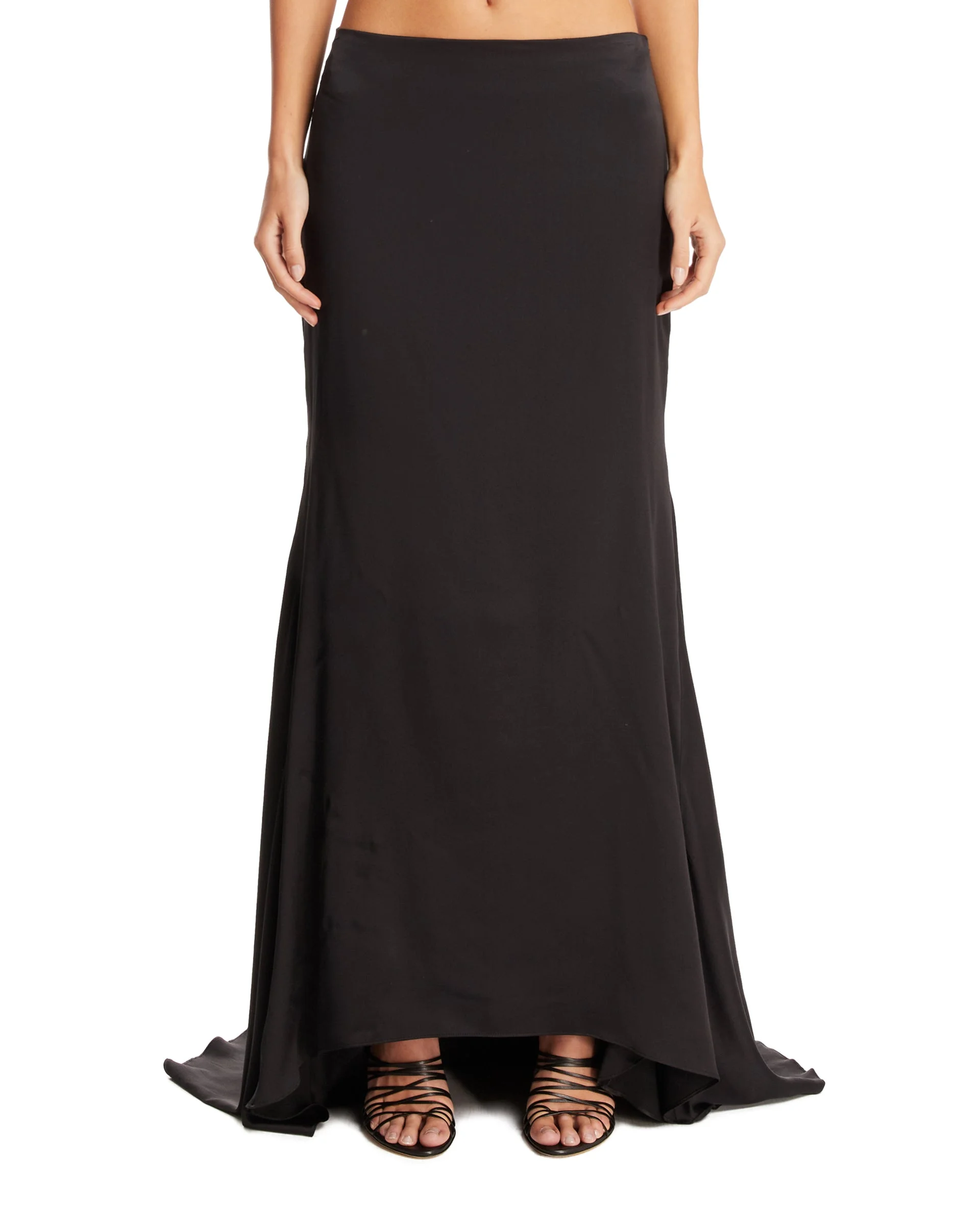 Black Skirt with Train - 1