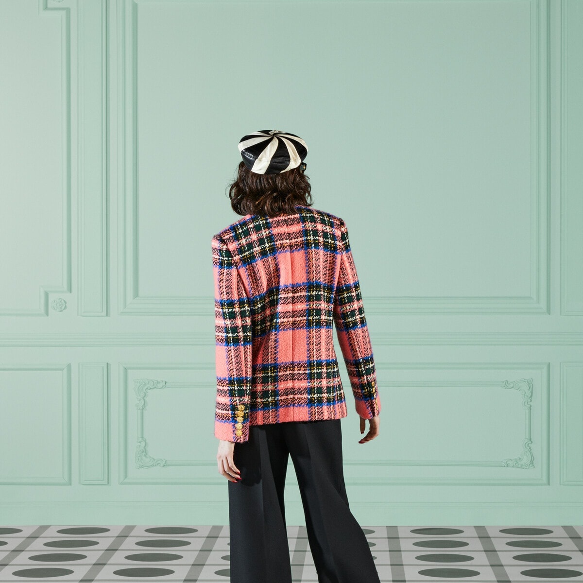 Tartan wool jacket - 7