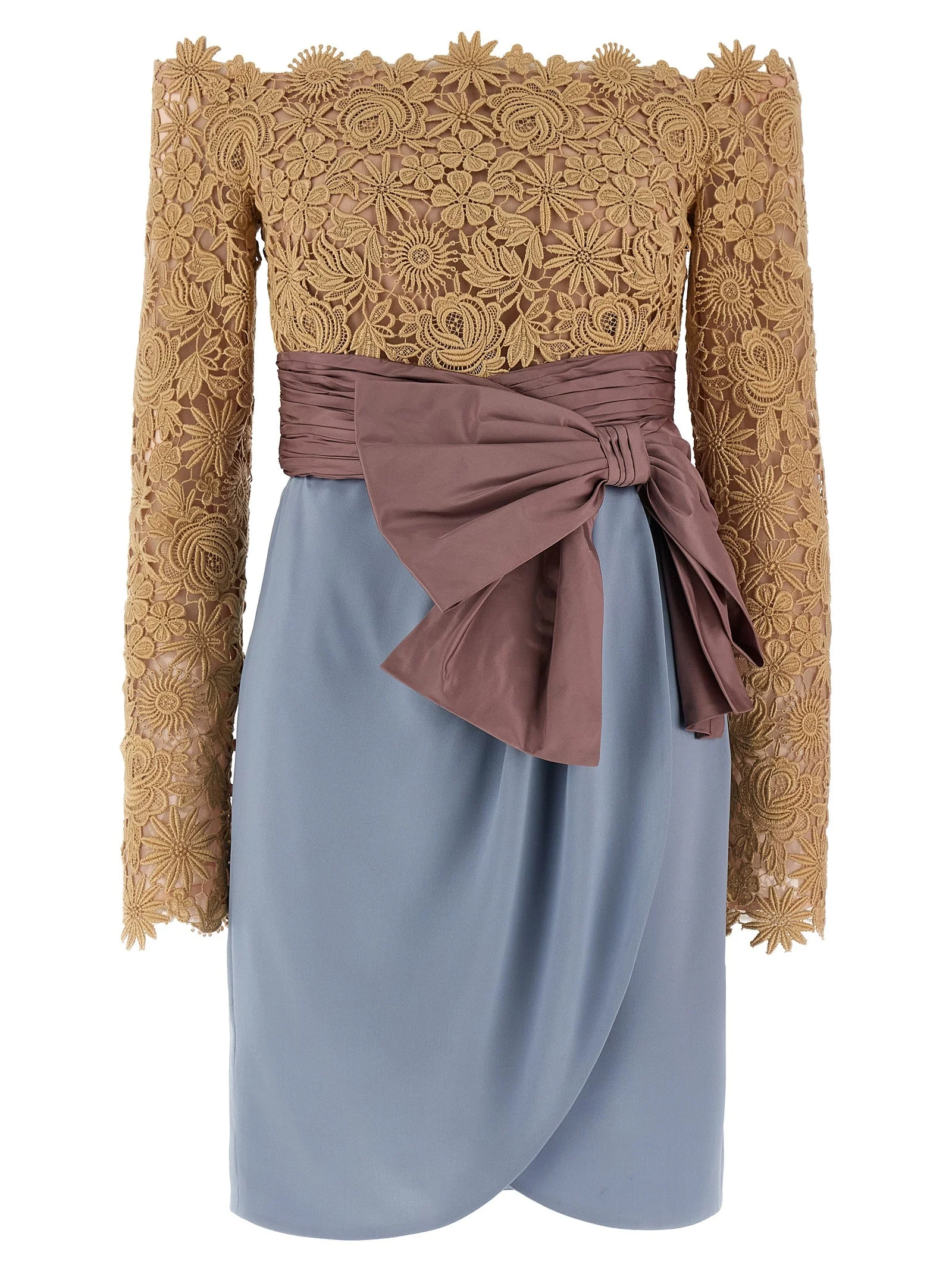 Valentino Garavani Women Valentinogaravani 'Fleur A Jours Flower Mix' Dress - 1