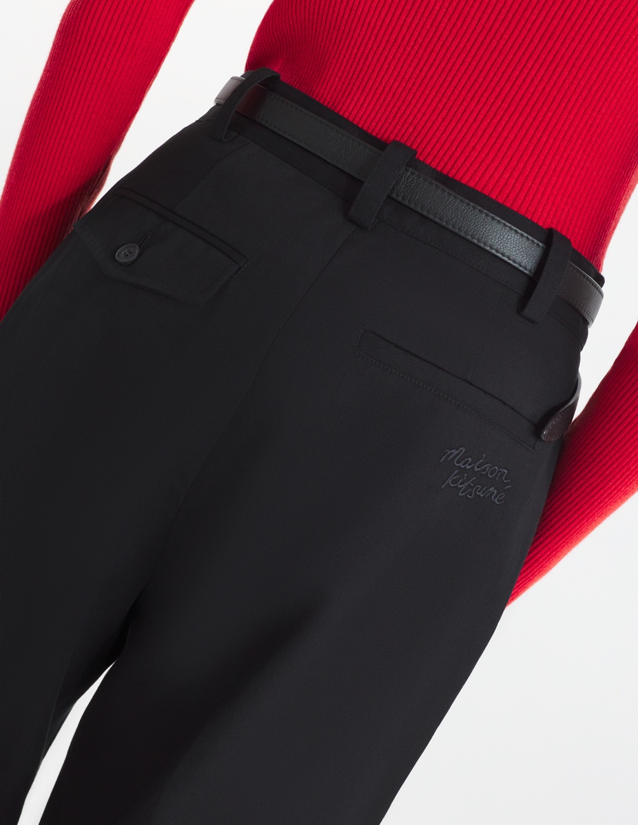 DOUBLE PLEATED PANTS - 4