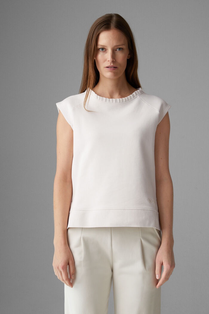Isabel Short-sleeve sweater in Off-white - 2