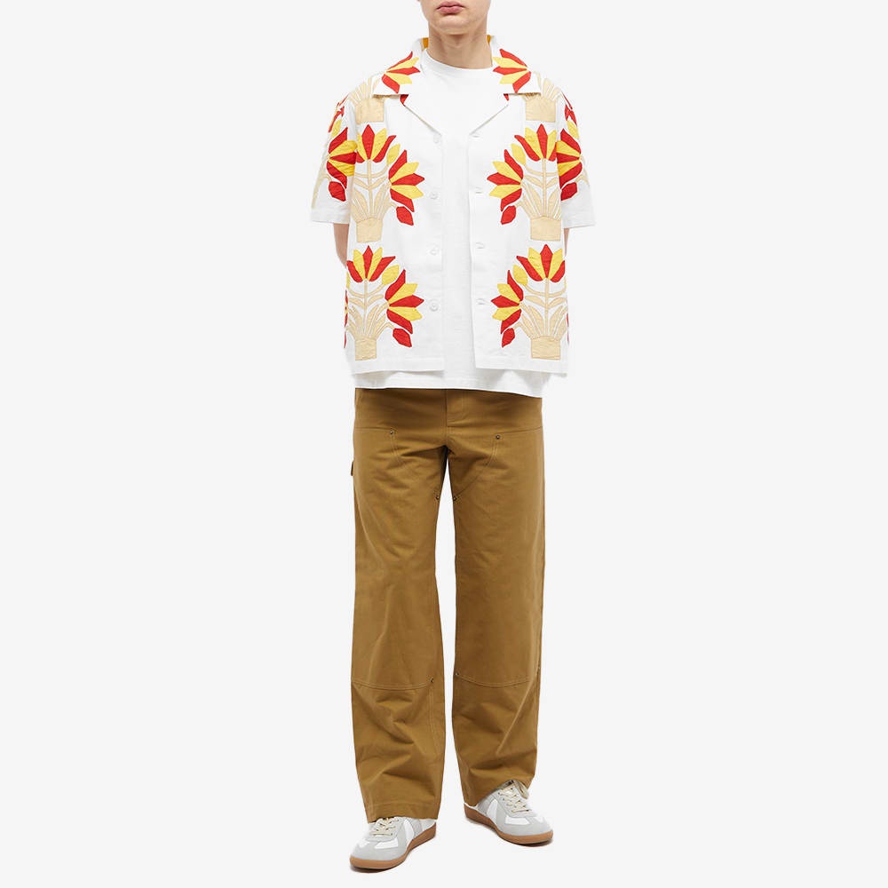 BODE Foliage Applique Vacation Shirt - 4