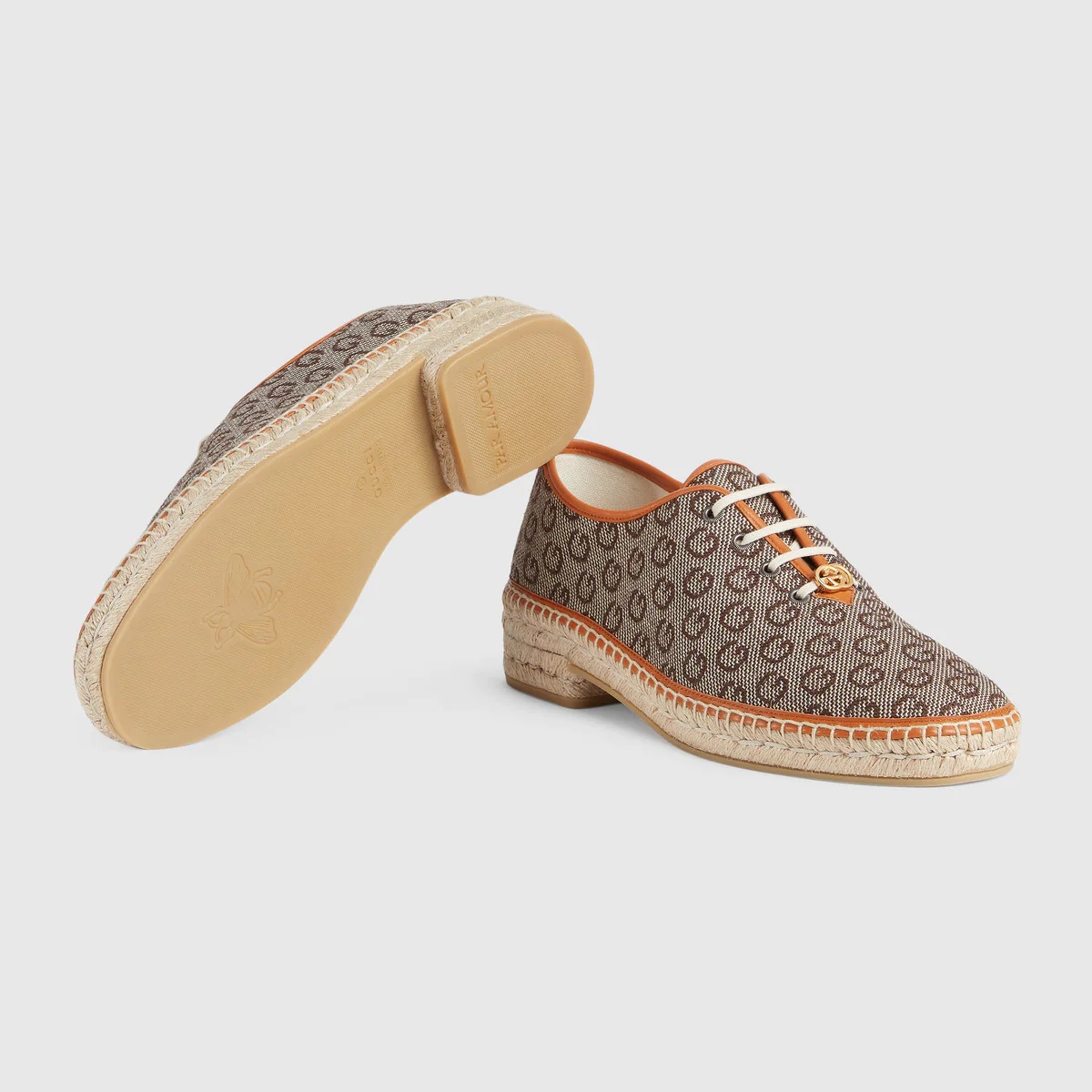 Espadrille with mini Interlocking G - 5