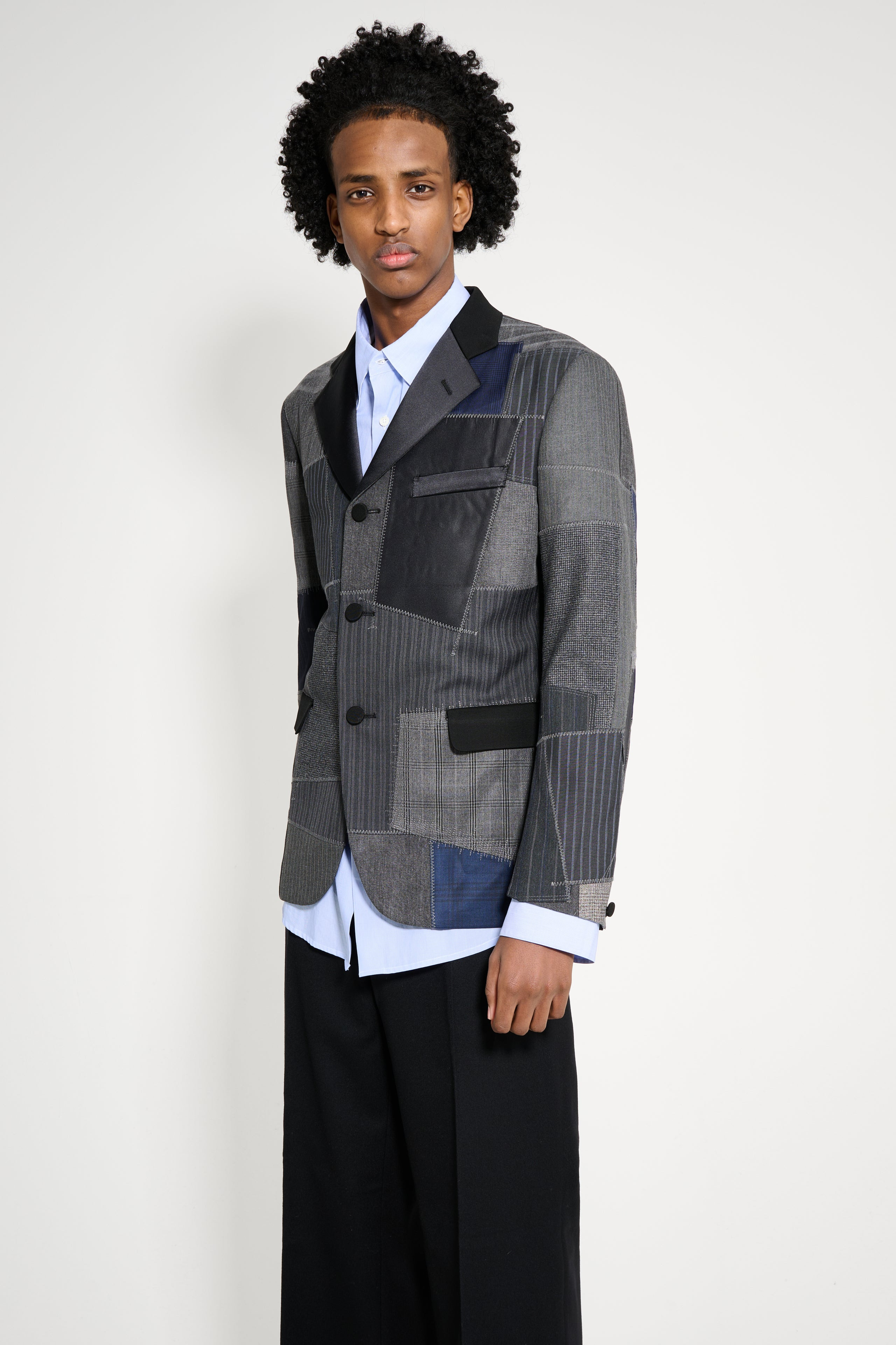 JUNYA WATANABE MAN PATCHWORK JACKET MULTI - 3