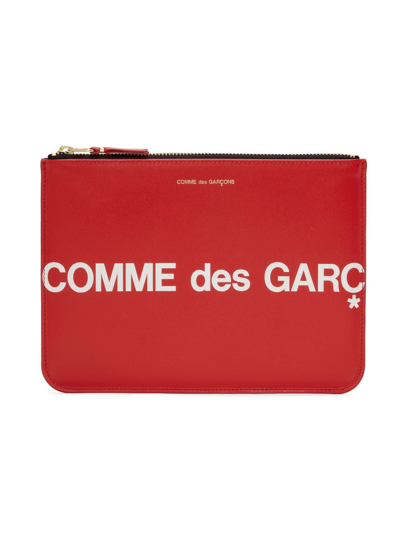 Red Huge Logo Pouch - 1
