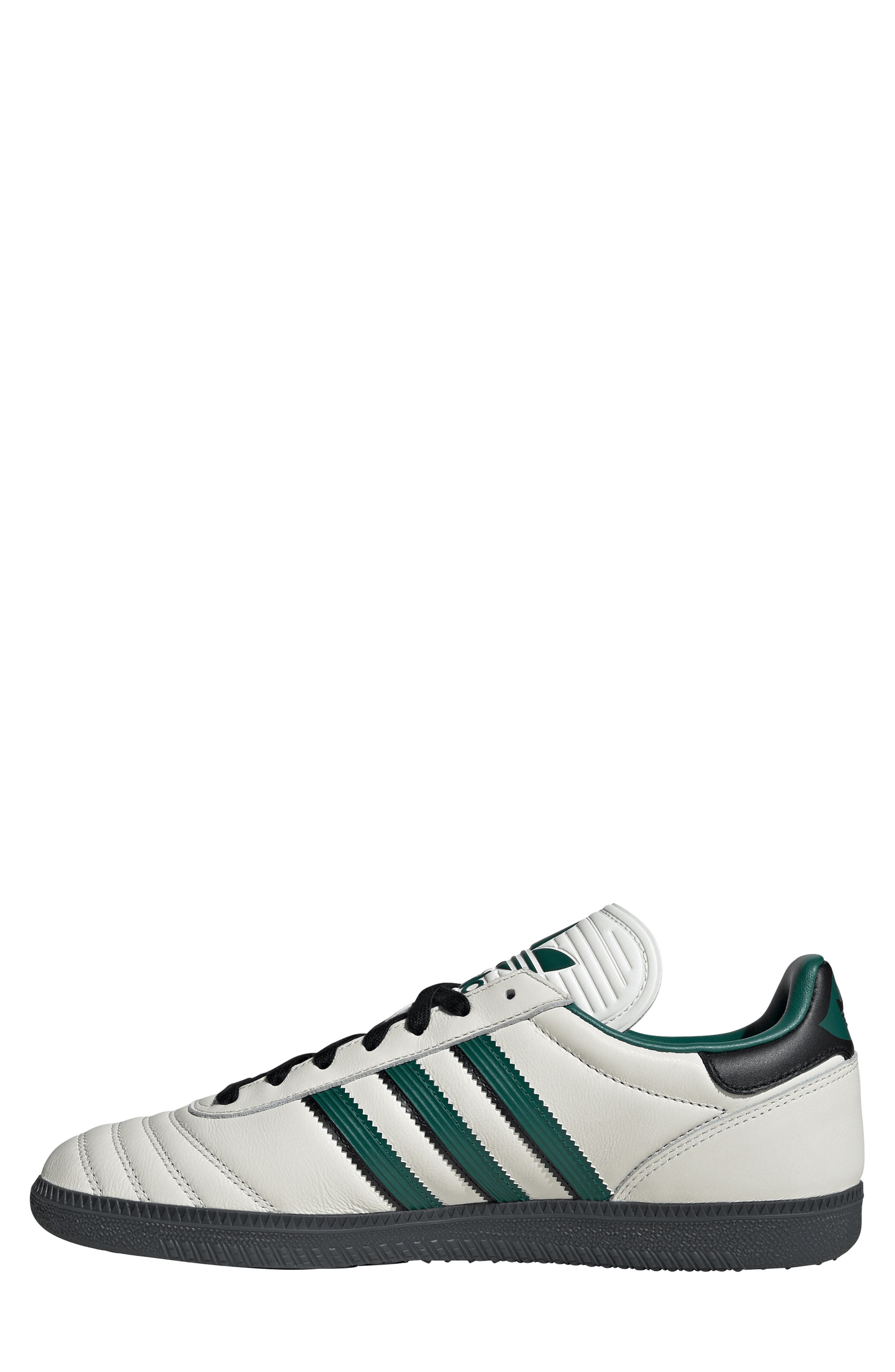 adidas Gender Inclusive Samba 62 Sneaker in White/Green/Carbon at Nordstrom - 6
