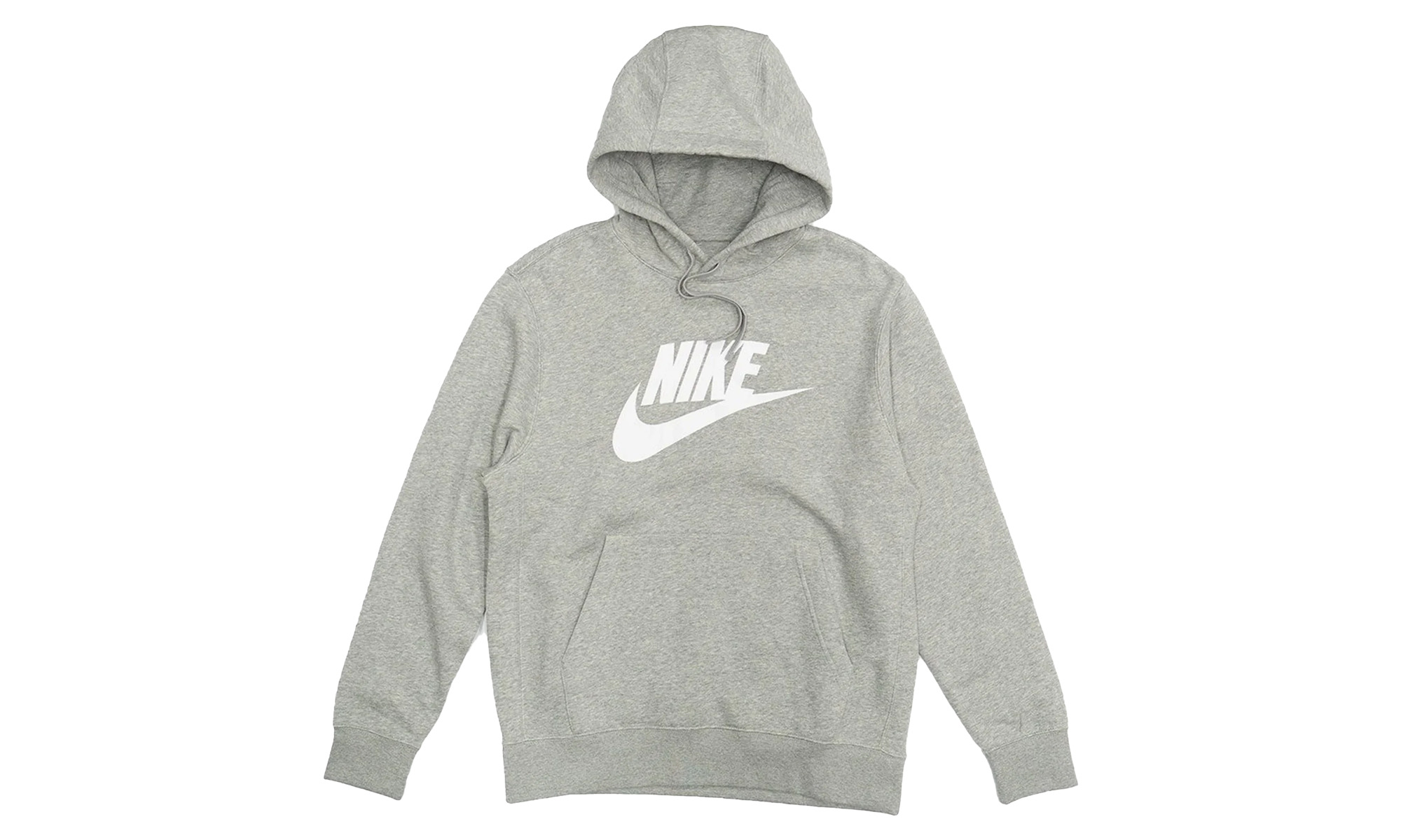 Sportswear Club Fleece Graphic Pullover Hoodie "Heather Grey" - 1