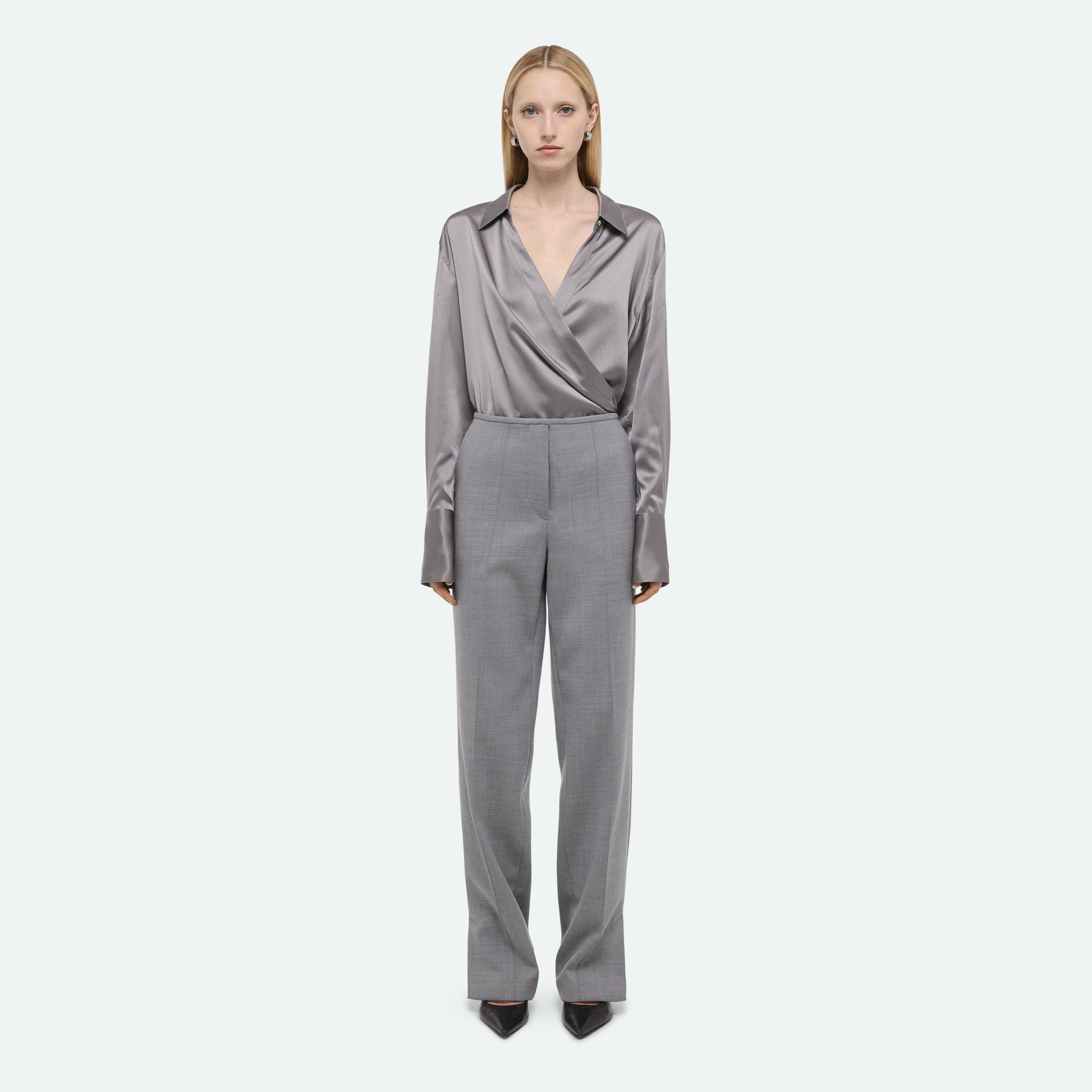 LOW-RISE CAR TROUSERS - 3