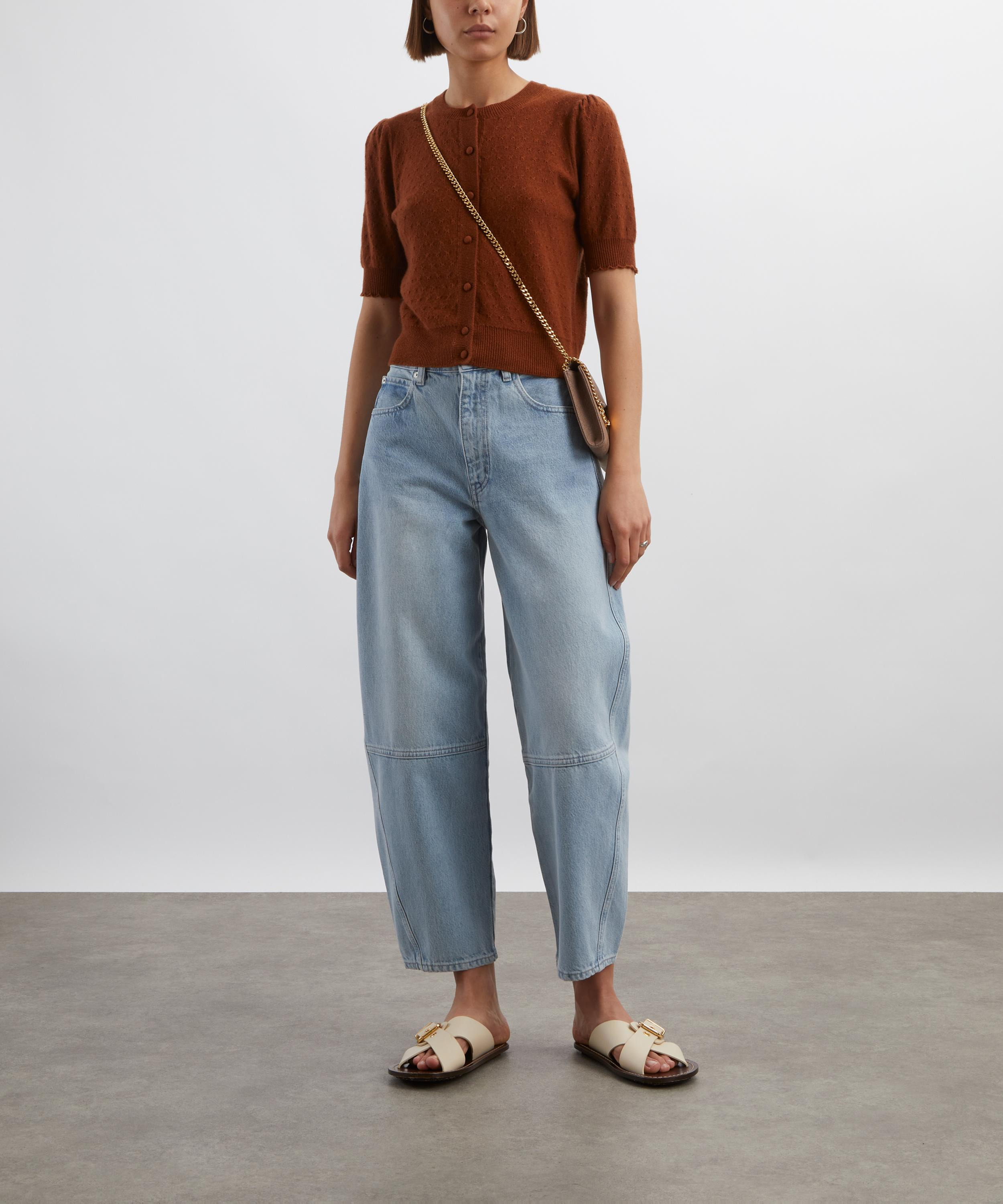 The Cashmere Pointelle Cardigan - 2
