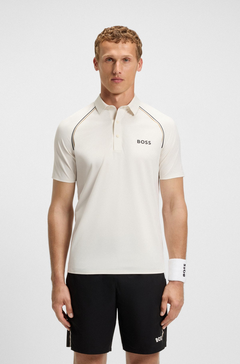 ACTIVE SIGNATURE-STRIPE POLO SHIRT WITH ODOUR CONTROL 2