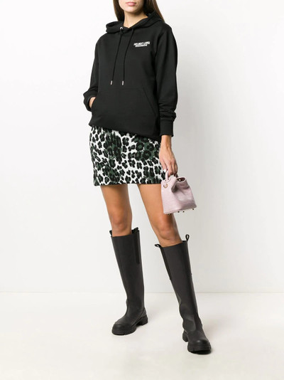 KENZO leopard print fitted skirt outlook