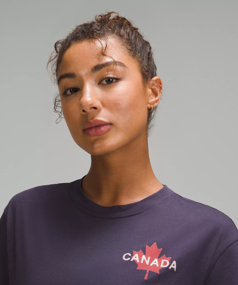 Team Canada Women's Cotton Jersey Graphic T-Shirt *CPC Logo 4