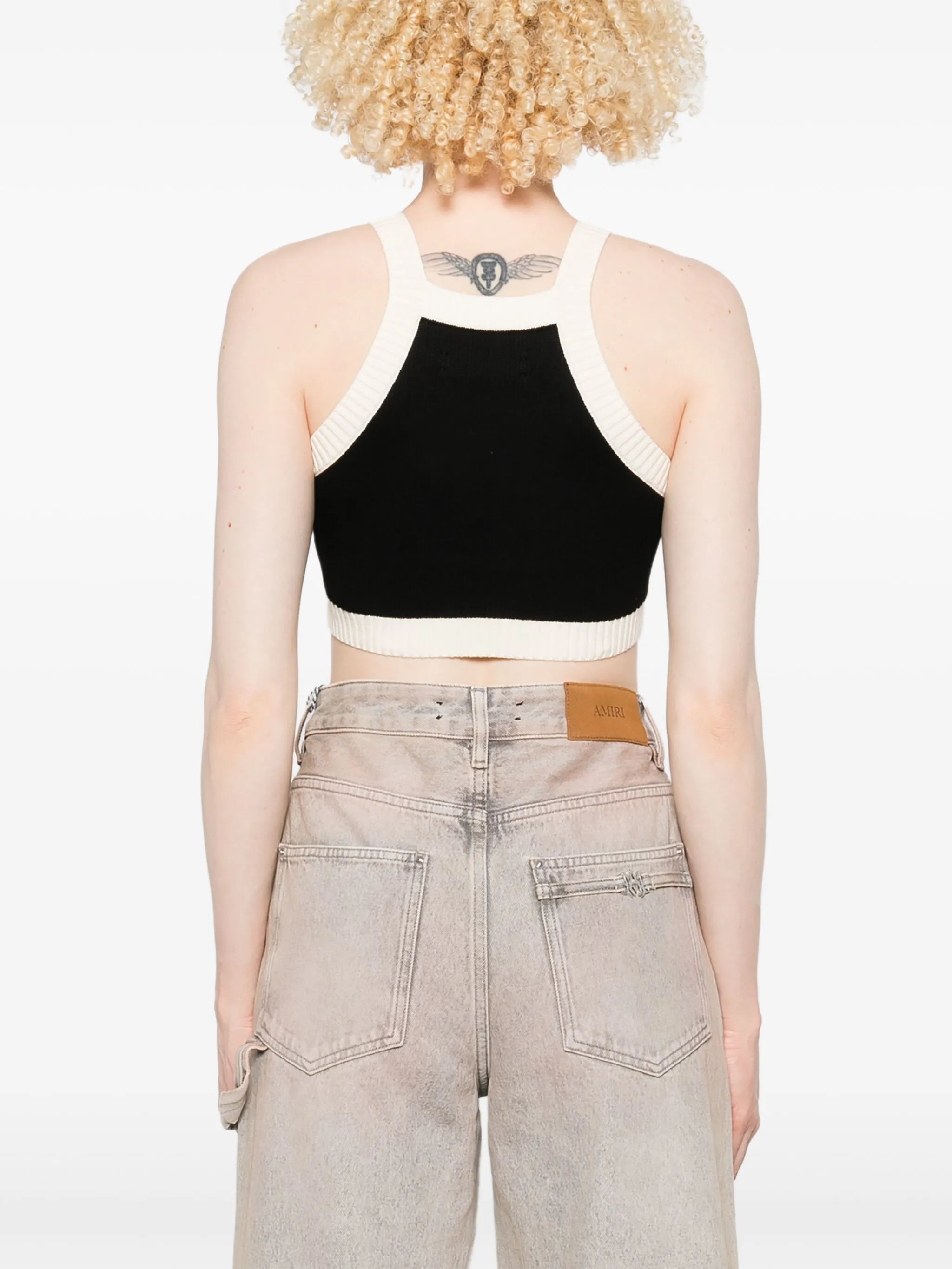 Amiri Ma Cropped Tank Top - 5