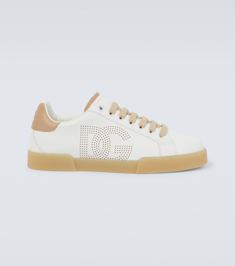 DG leather sneakers - 1