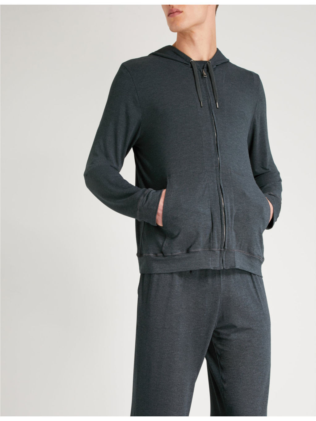 Marlowe stretch-jersey hoody - 5