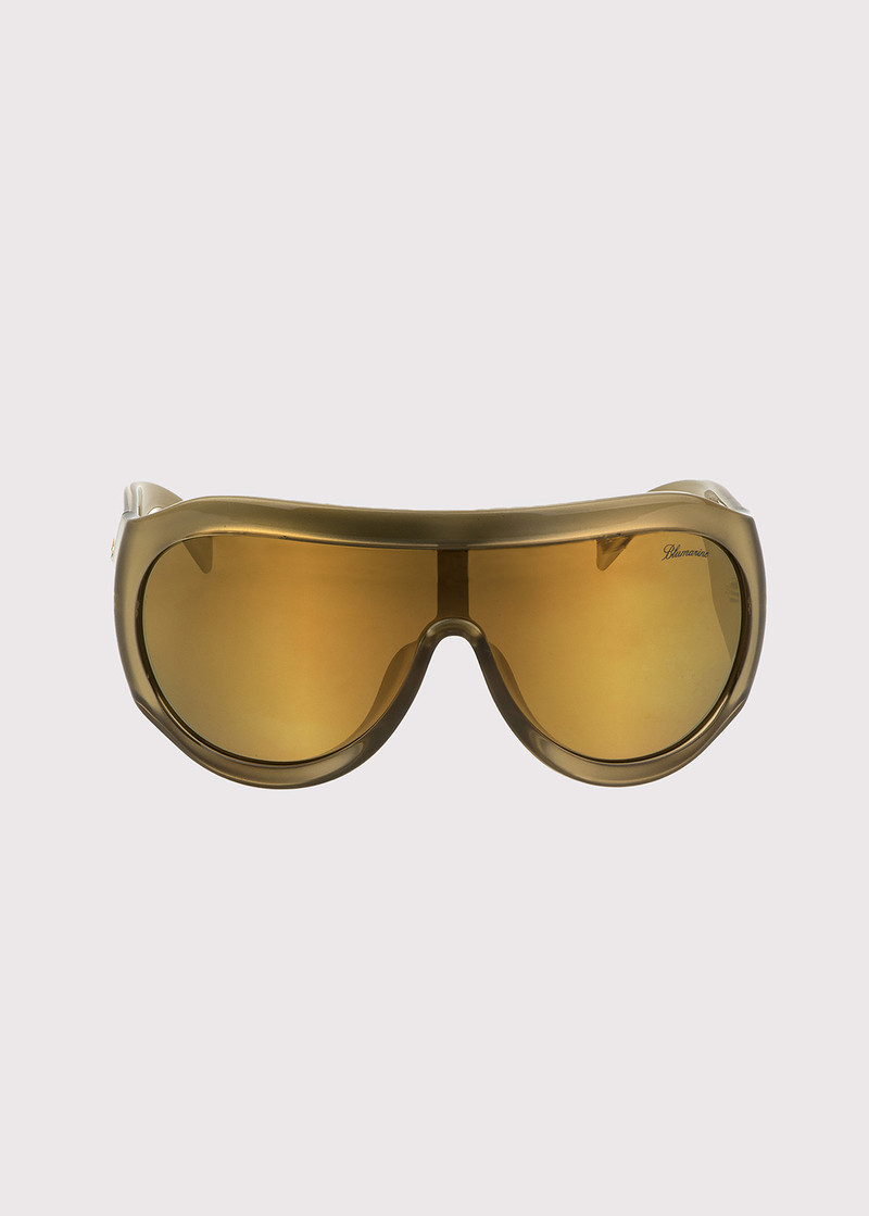 Blumarine ACETATE MASK SUNGLASSES STYLE SPORTING A WRAPROUND SHAPE outlook