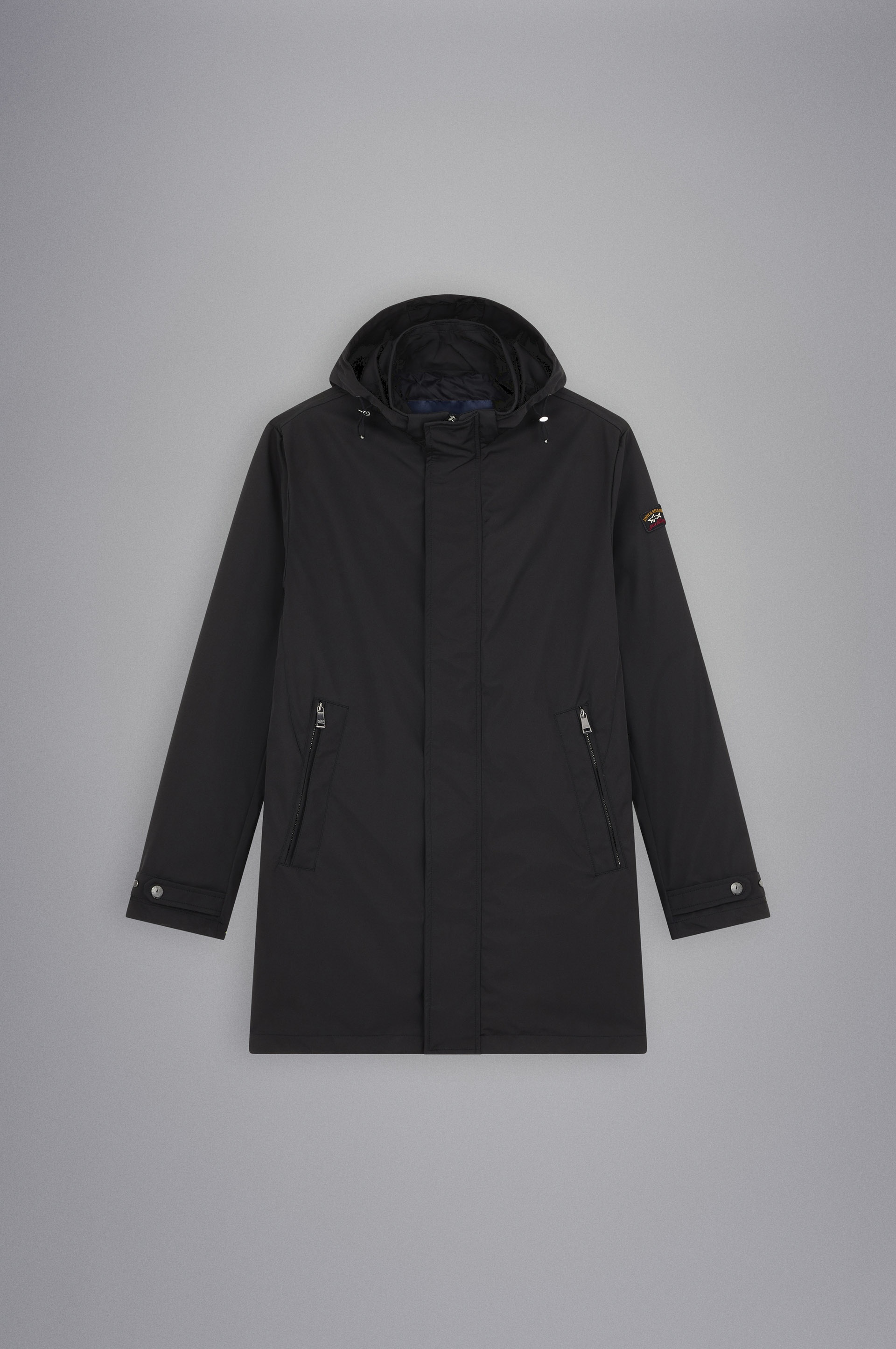 CARCOAT WITH DETACHABLE HOOD - 1