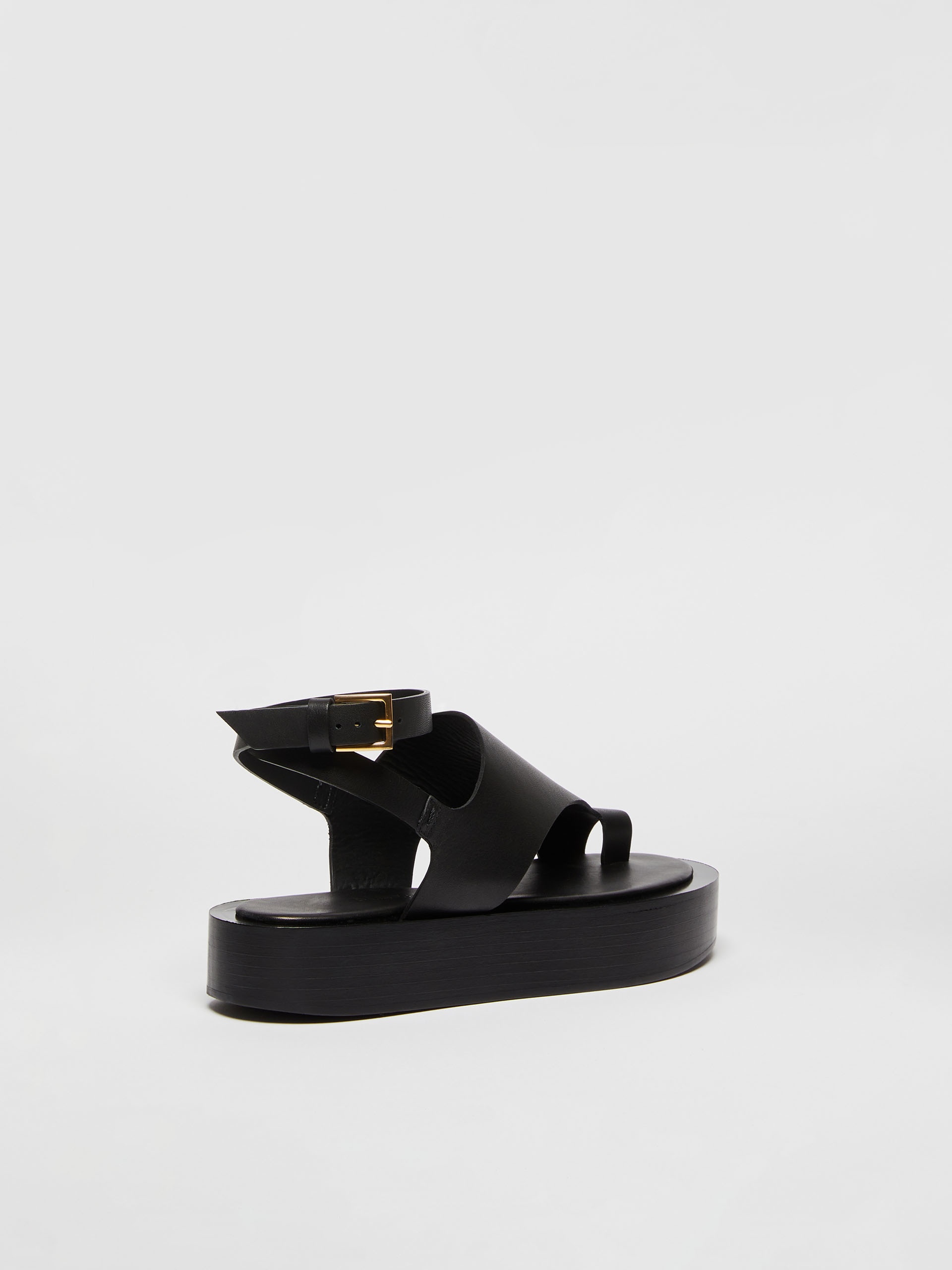 DEAUVILLE Leather sandals - 3