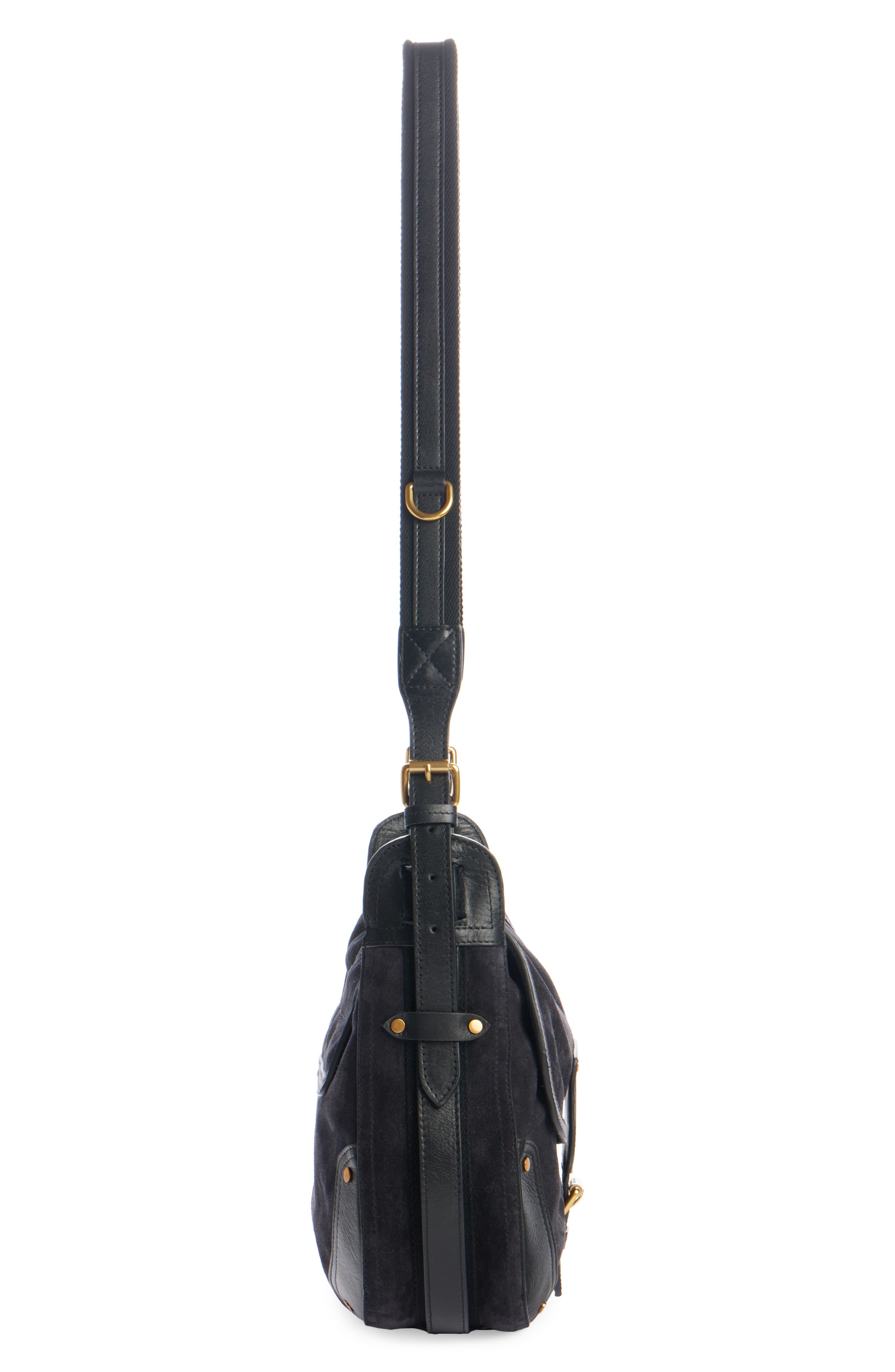 Isabel Marant Sierra Shoulder Bag in Faded Black at Nordstrom - 4