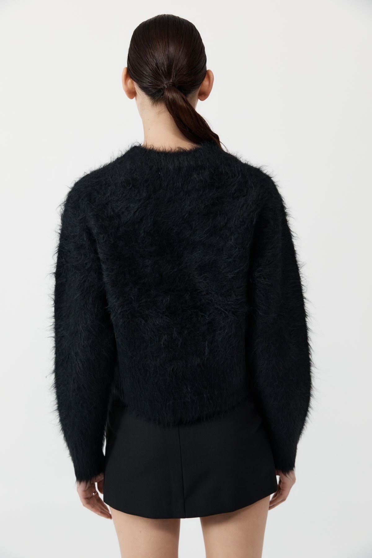 Alpaca Sweater - Black - 4