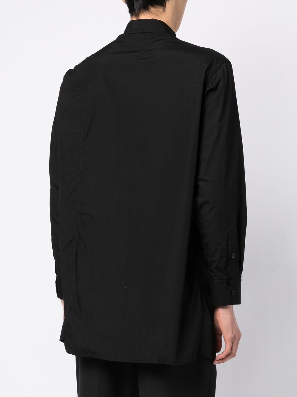 plain cotton shirt - 4