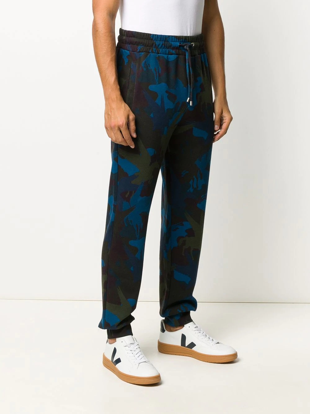 Pegasus print track trousers - 3